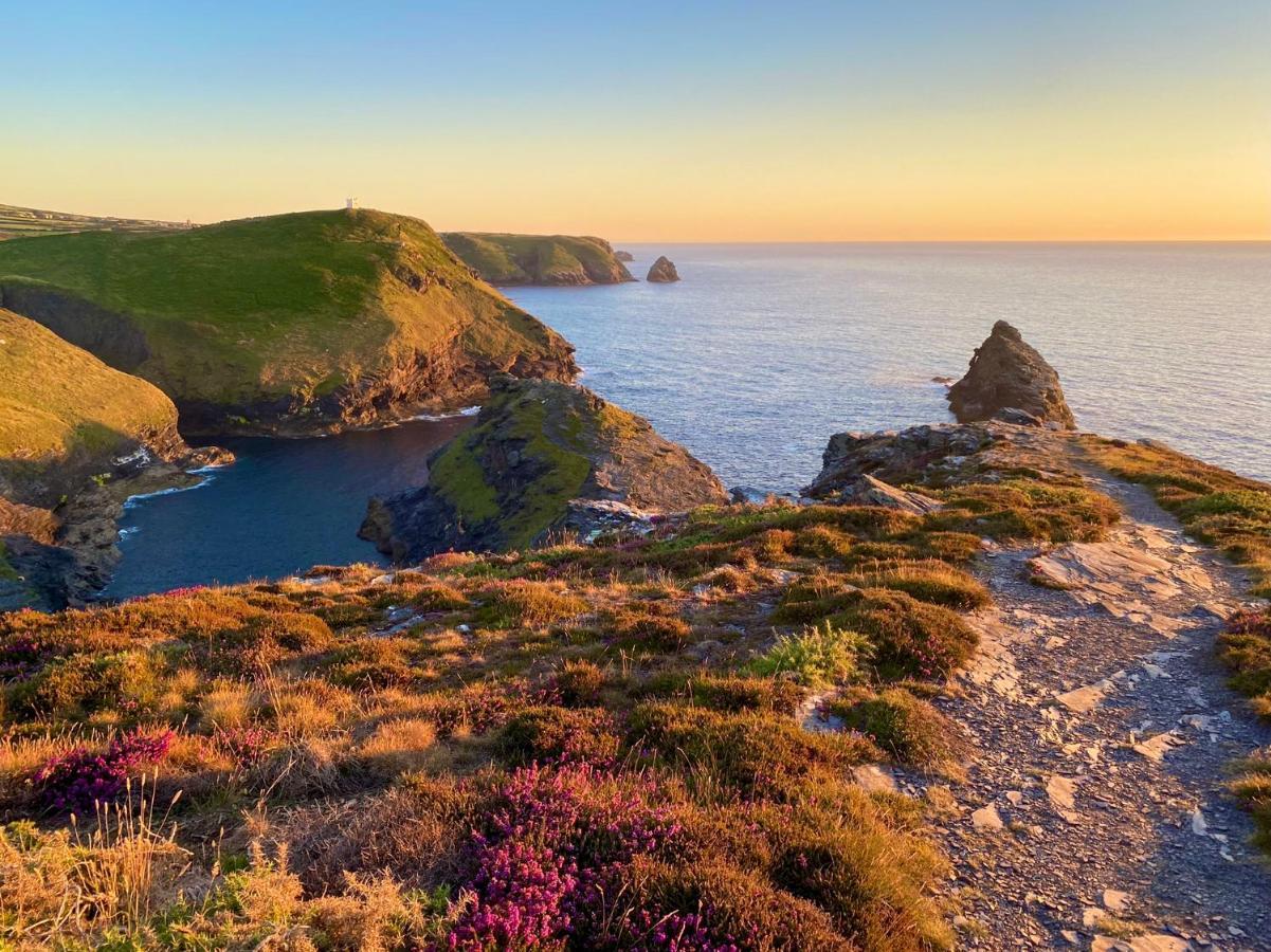 Polrunny Farm Seaberry Cottage With A Sea View And Log Burner Boscastle Εξωτερικό φωτογραφία