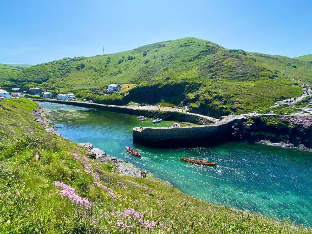 Polrunny Farm Seaberry Cottage With A Sea View And Log Burner Boscastle Εξωτερικό φωτογραφία