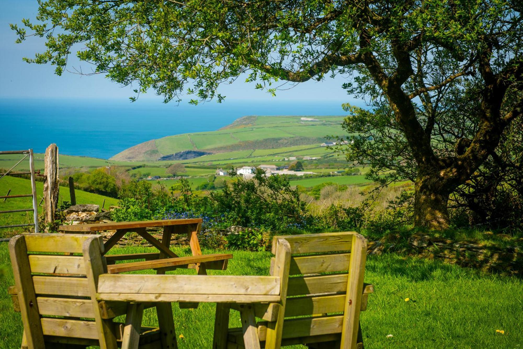 Polrunny Farm Seaberry Cottage With A Sea View And Log Burner Boscastle Εξωτερικό φωτογραφία